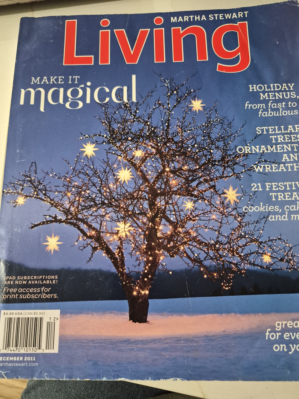 Martha Stewart Living- December 2011